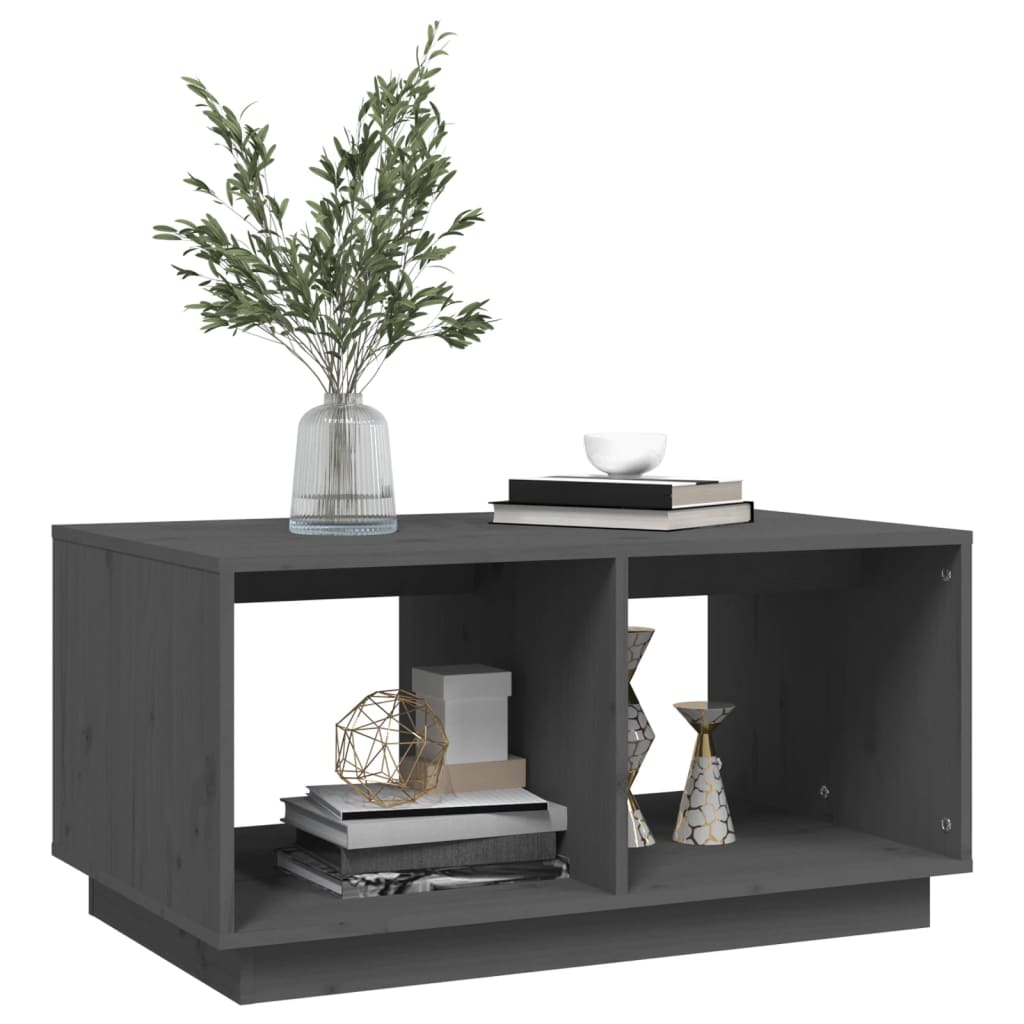 Salontafel 80X50X40 Cm Massief Grenenhout