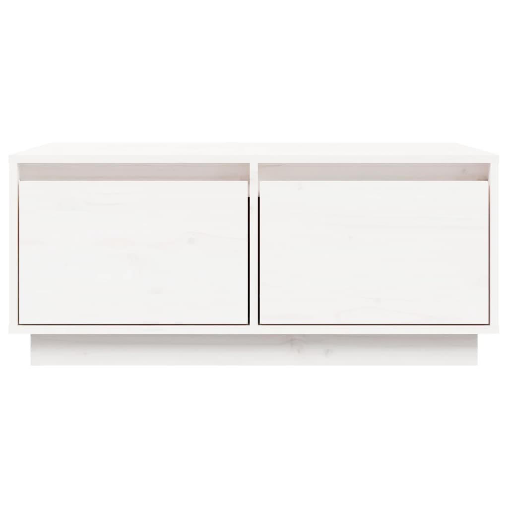 Salontafel 80X50X35 Cm Massief Grenenhout