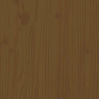 Salontafel 80X81X36,5 Cm Massief Grenenhout