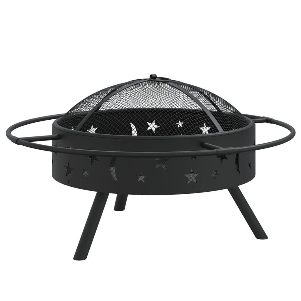 Vuurplaats Met Pook Xxl 70 Cm Staal