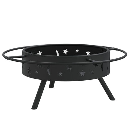 Vuurplaats Met Pook Xxl 70 Cm Staal