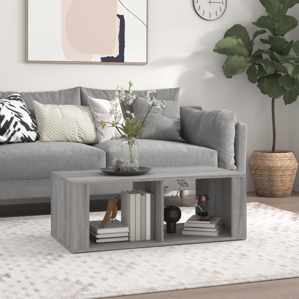 Salontafel 100X50X36 Cm Bewerkt Hout