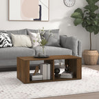 Salontafel 100X50X36 Cm Bewerkt Hout