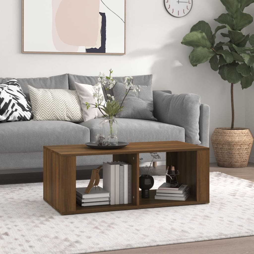 Salontafel 100X50X36 Cm Bewerkt Hout