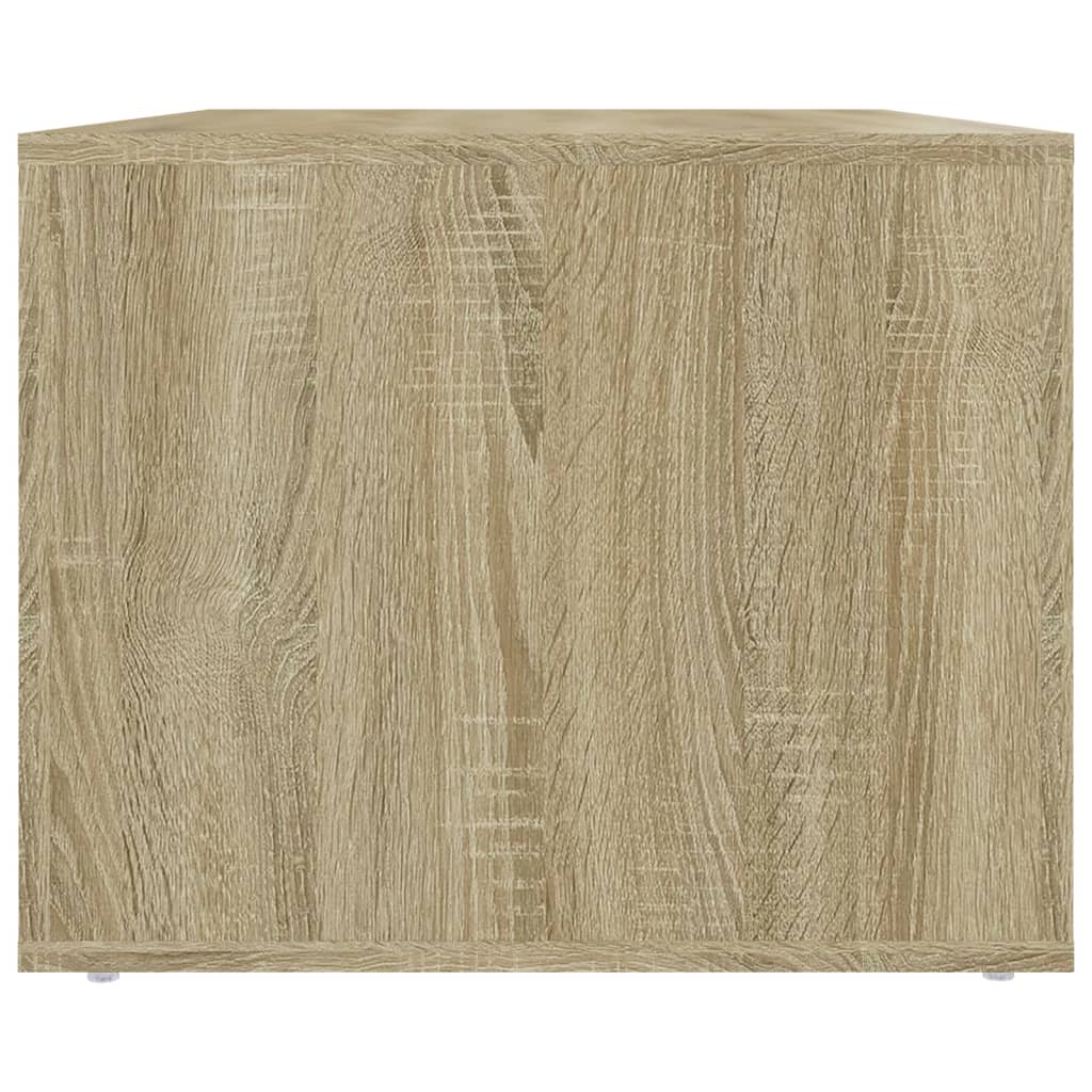 Salontafel 80X50X40 Cm Bewerkt Hout Kleurig