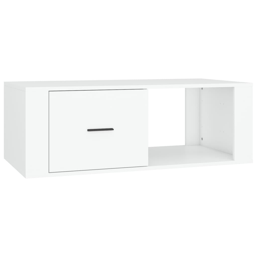 Salontafel 100X50,5X35 Cm Bewerkt Hout