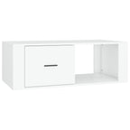 Salontafel 100X50,5X35 Cm Bewerkt Hout