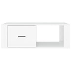 Salontafel 100X50,5X35 Cm Bewerkt Hout