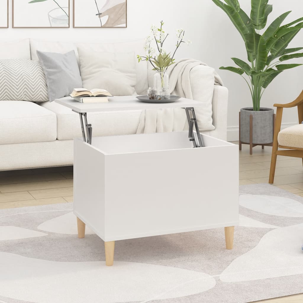 Salontafel 90X44,5X45 Cm Bewerkt Hout Kleurig