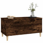 Salontafel 90X44,5X45 Cm Bewerkt Hout Kleurig