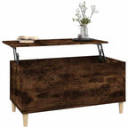 Salontafel 90X44,5X45 Cm Bewerkt Hout Kleurig