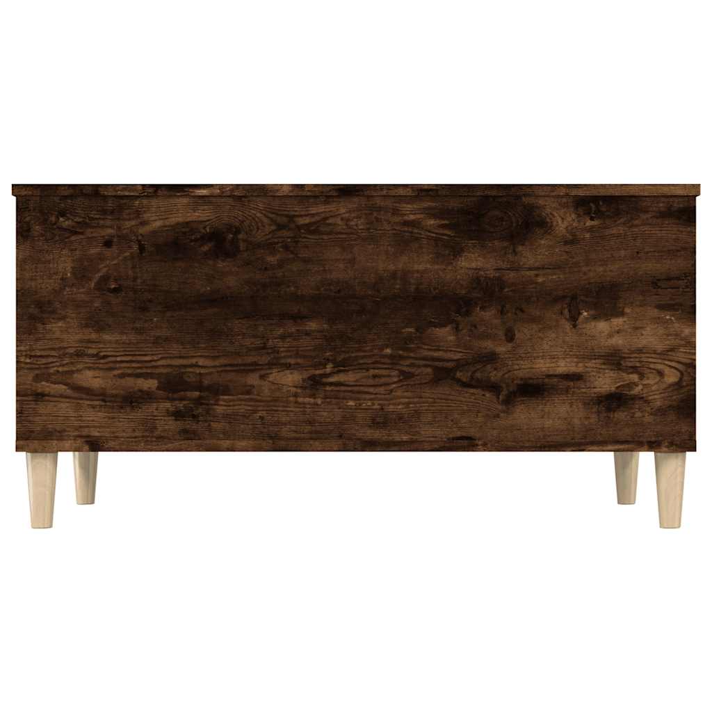 Salontafel 90X44,5X45 Cm Bewerkt Hout Kleurig
