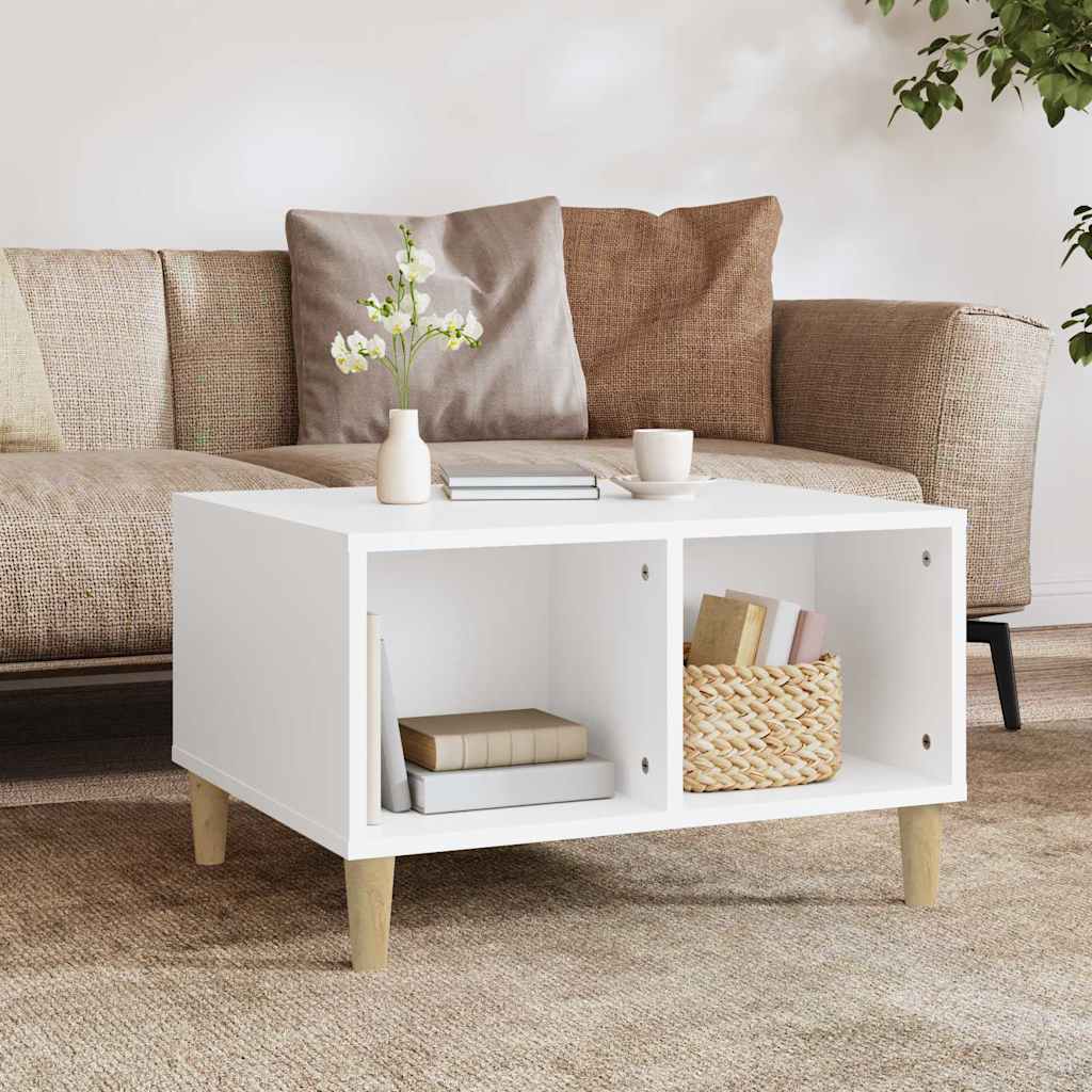 Salontafel 60X50X36,5 Cm Bewerkt Hout