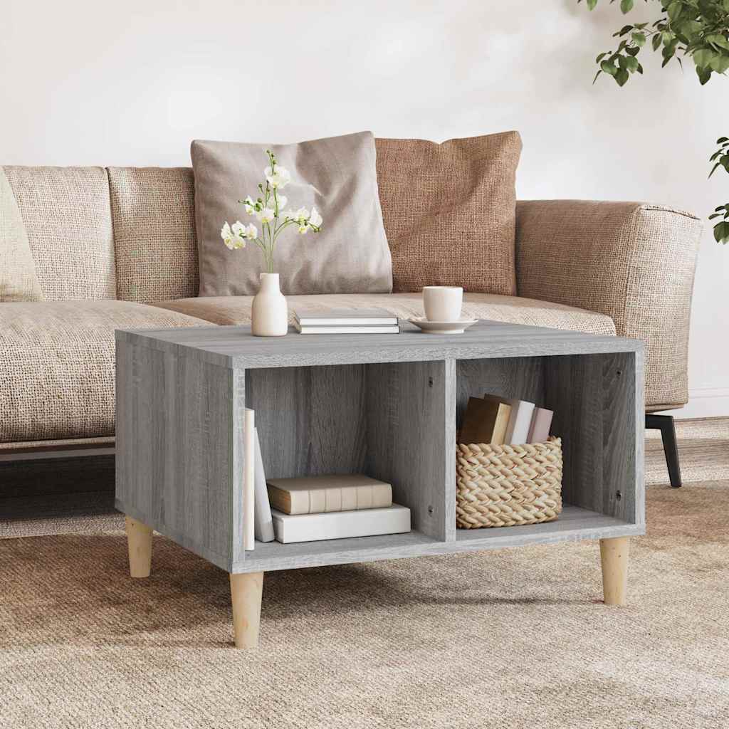 Salontafel 60X50X36,5 Cm Bewerkt Hout