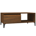 Salontafel 90X50X36,5 Cm Bewerkt Hout