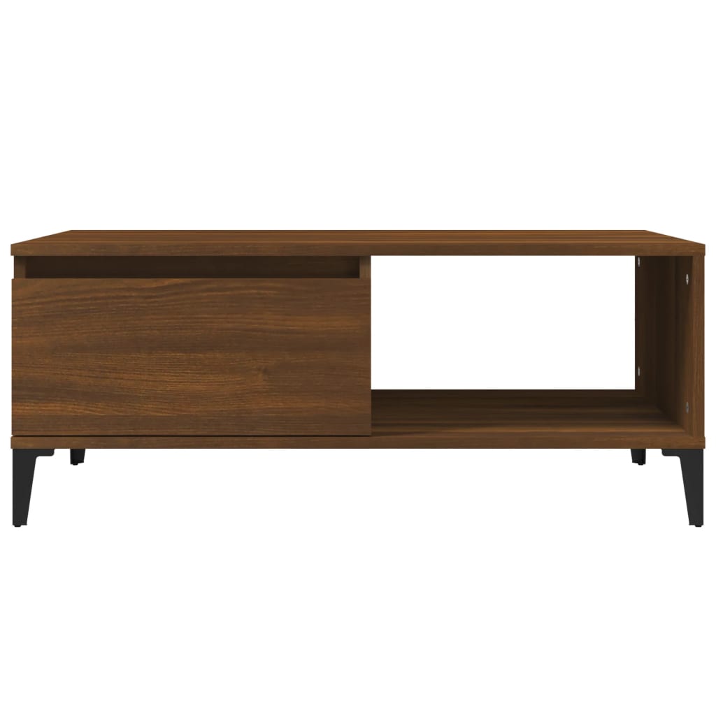 Salontafel 90X50X36,5 Cm Bewerkt Hout