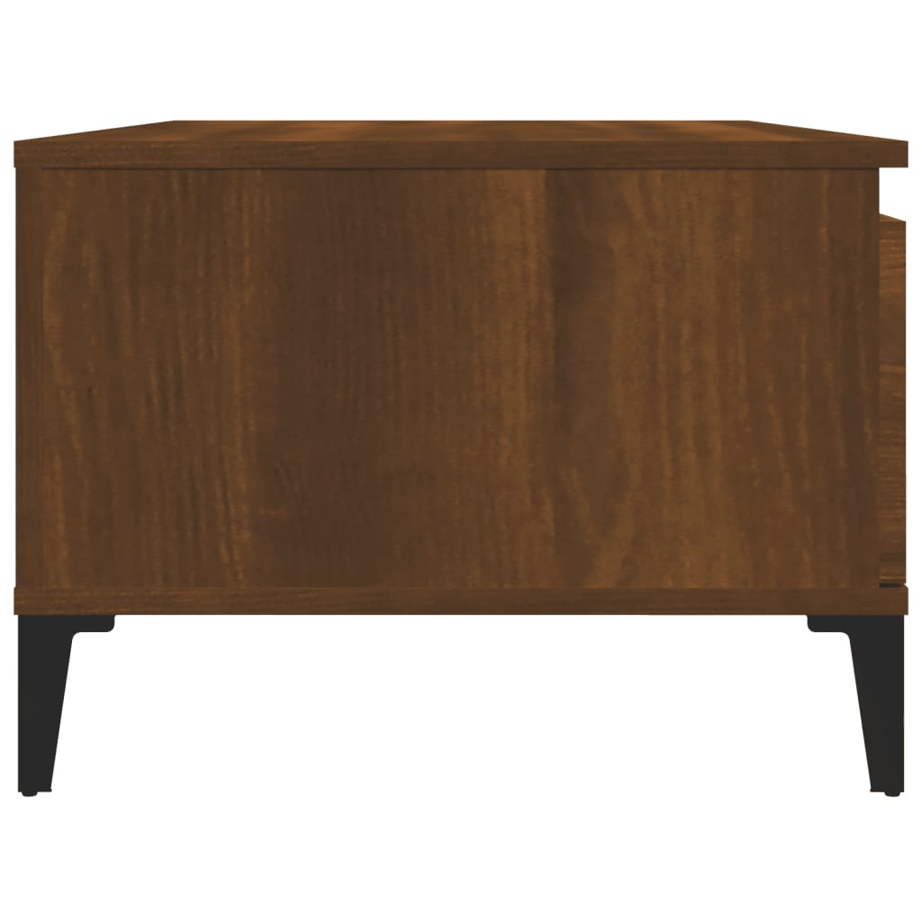 Salontafel 90X50X36,5 Cm Bewerkt Hout