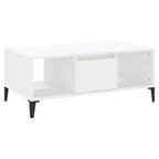 Salontafel 90X50X36,5 Cm Bewerkt Hout