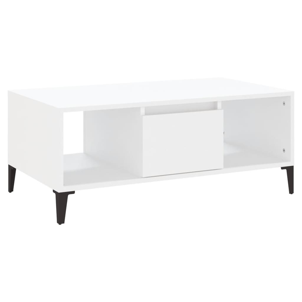 Salontafel 90X50X36,5 Cm Bewerkt Hout