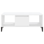 Salontafel 90X50X36,5 Cm Bewerkt Hout