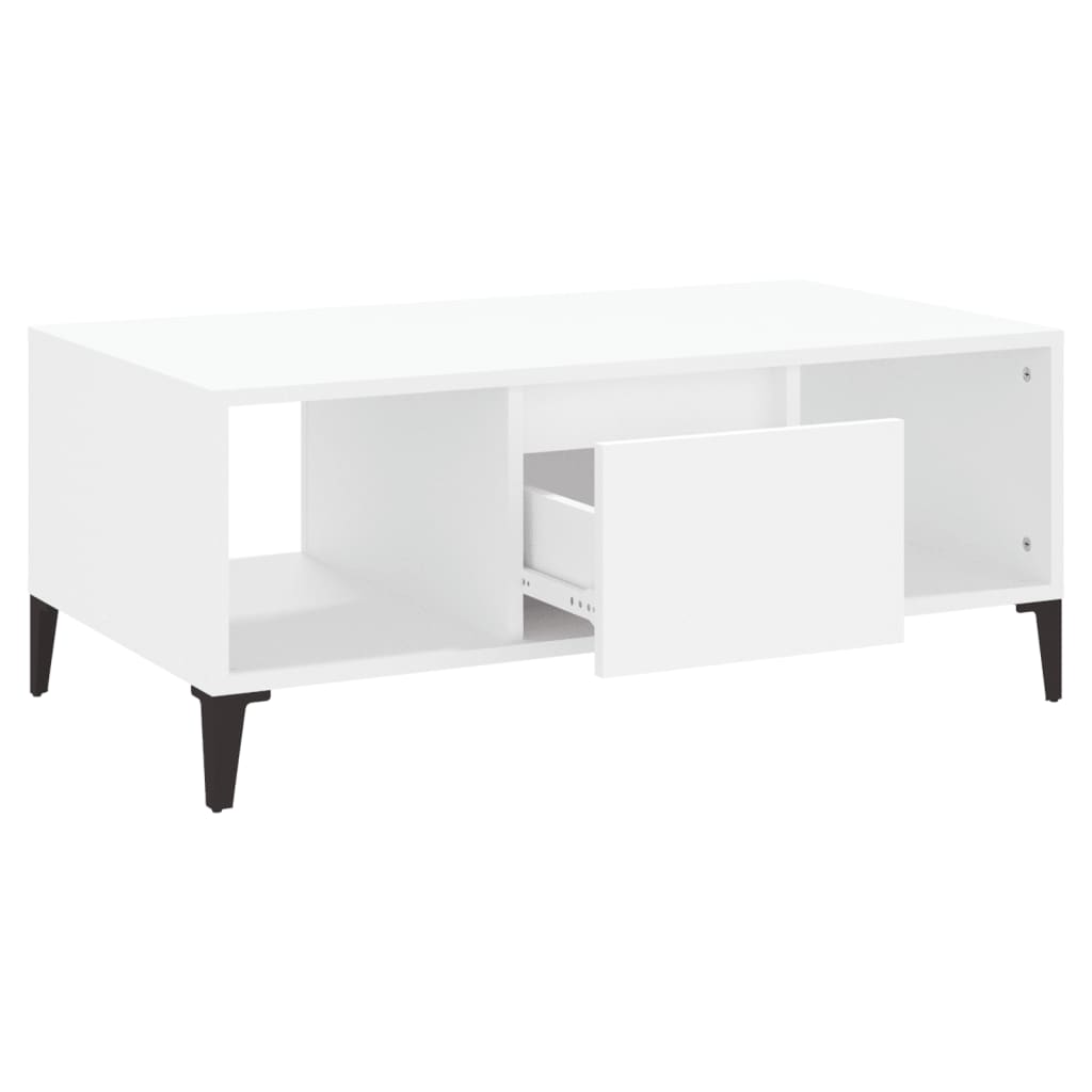 Salontafel 90X50X36,5 Cm Bewerkt Hout