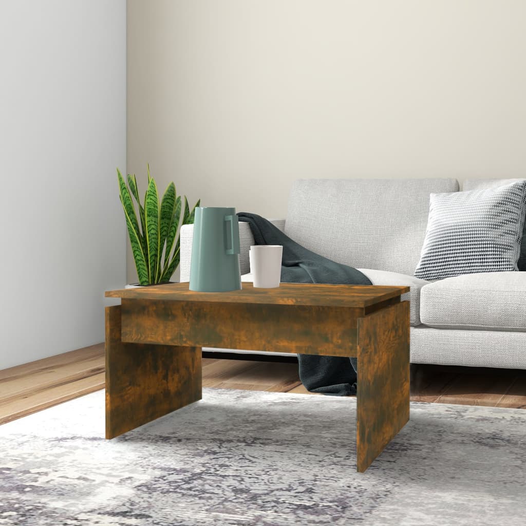 Salontafel 68X50X38 Cm Bewerkt Hout