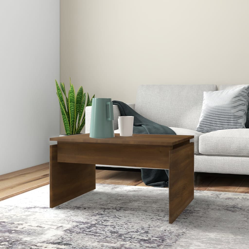 Salontafel 68X50X38 Cm Bewerkt Hout