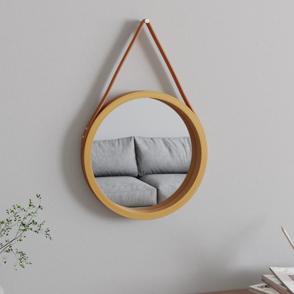 Wandspiegel Met Band 40 Cm Kleurig