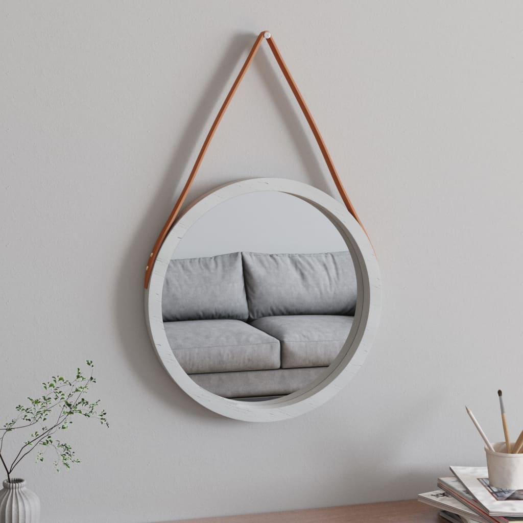 Wandspiegel Met Band 40 Cm Kleurig