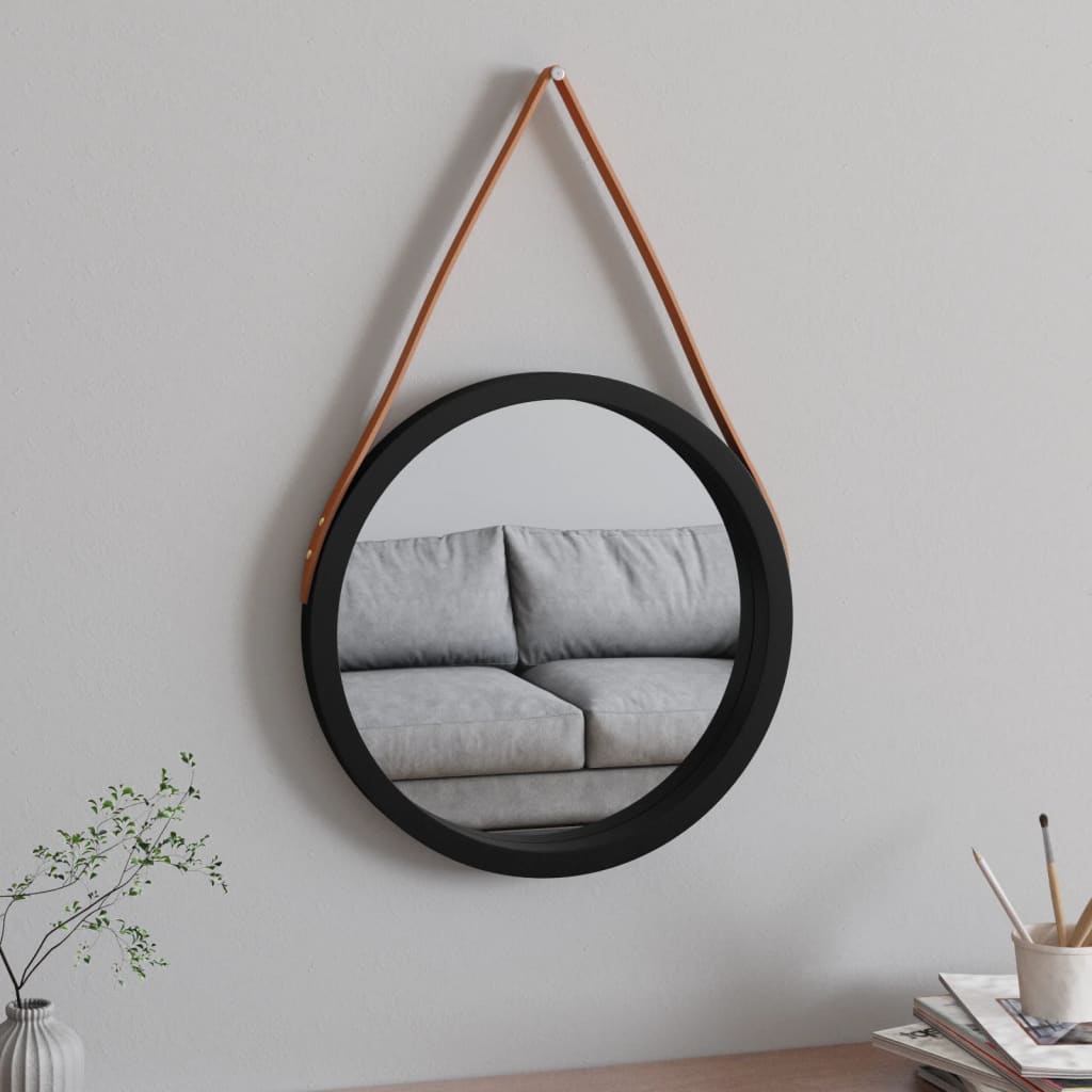 Wandspiegel Met Band 40 Cm Kleurig
