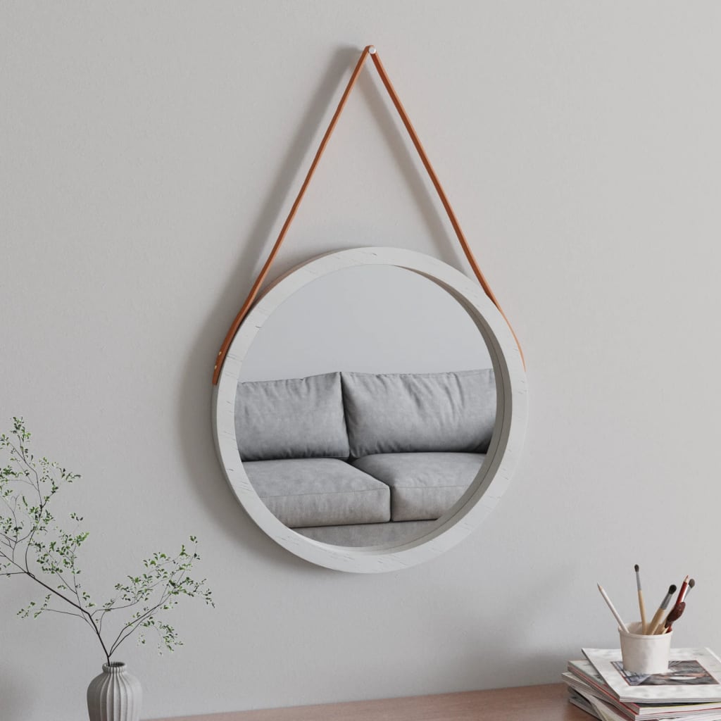 Wandspiegel Met Band 40 Cm Kleurig