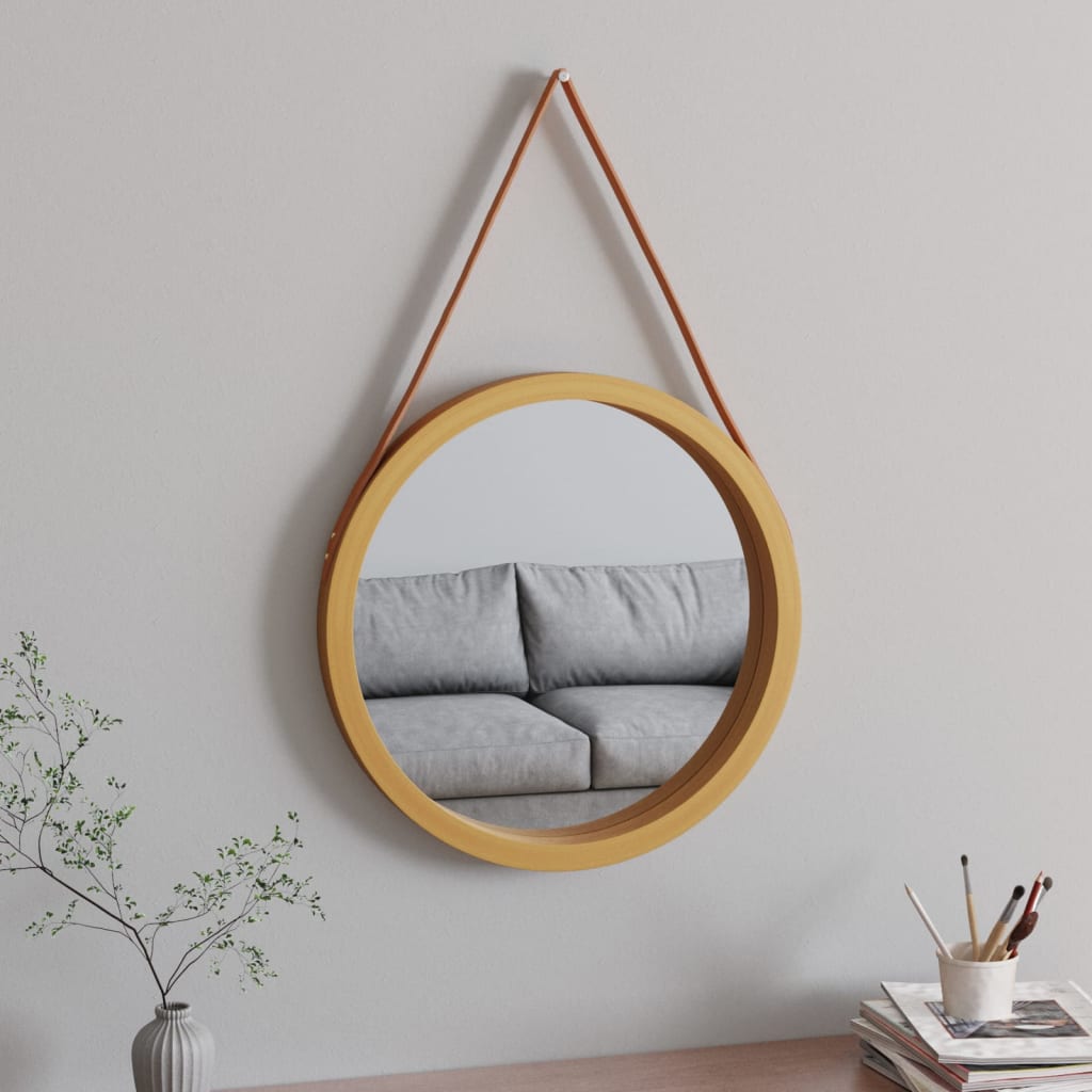 Wandspiegel Met Band 40 Cm Kleurig
