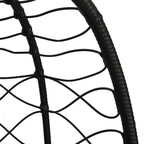 Hangstoel Met Kussen Poly Rattan En Staal