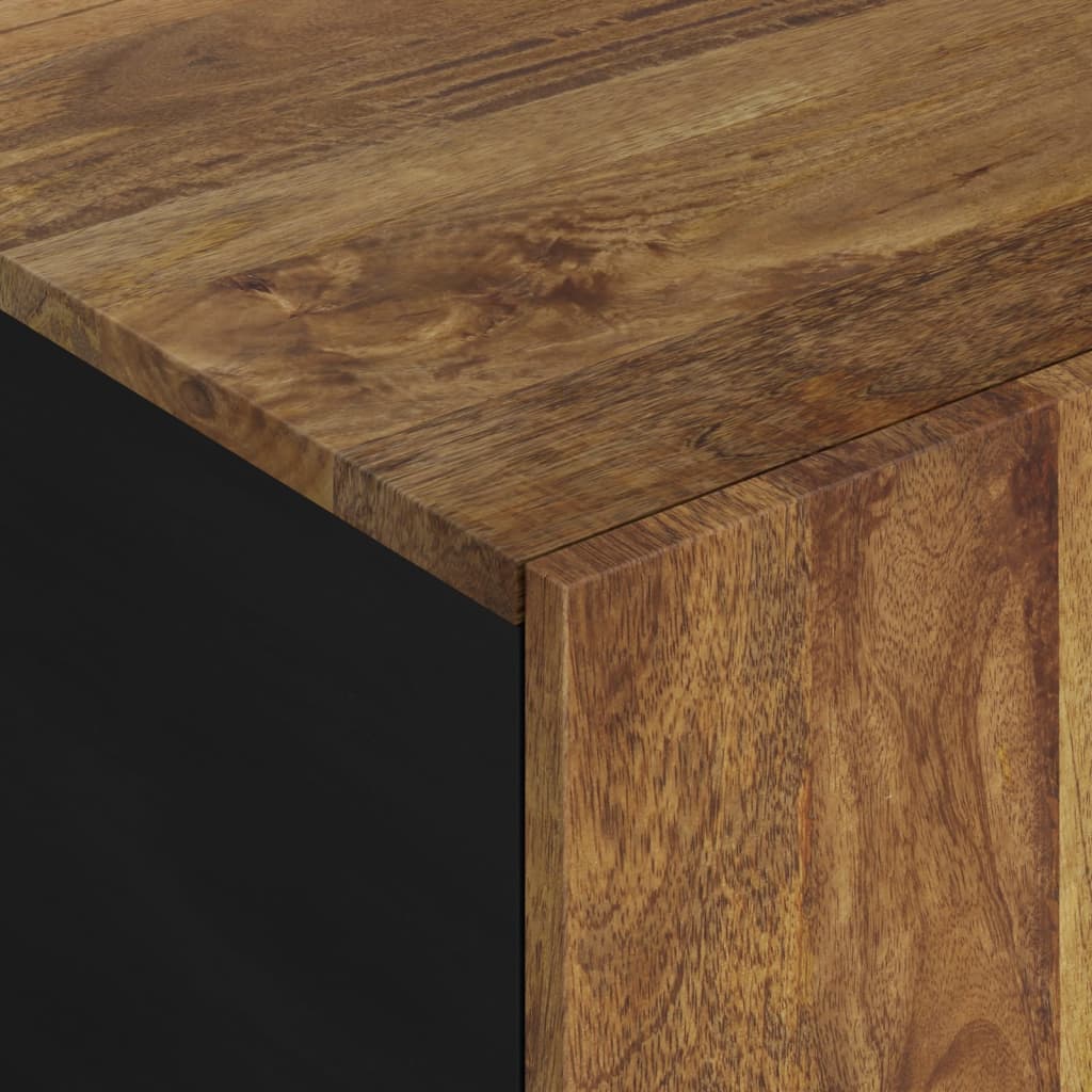 Salontafel 100X54X40 Cm Massief Mangohout En Bewerkt Hout