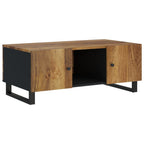 Salontafel 100X54X40 Cm Massief Mangohout En Bewerkt Hout
