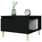 Salontafel 55X55X36,5 Cm Bewerkt Hout