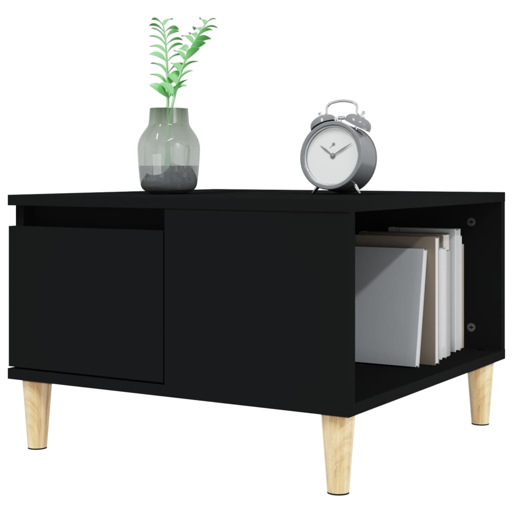 Salontafel 55X55X36,5 Cm Bewerkt Hout