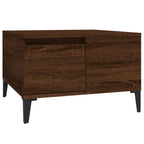 Salontafel 55X55X36,5 Cm Bewerkt Hout