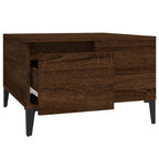 Salontafel 55X55X36,5 Cm Bewerkt Hout