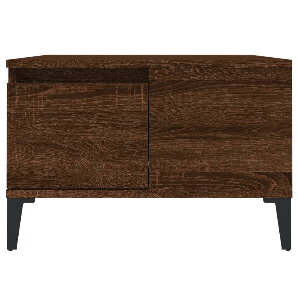 Salontafel 55X55X36,5 Cm Bewerkt Hout
