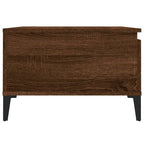 Salontafel 55X55X36,5 Cm Bewerkt Hout