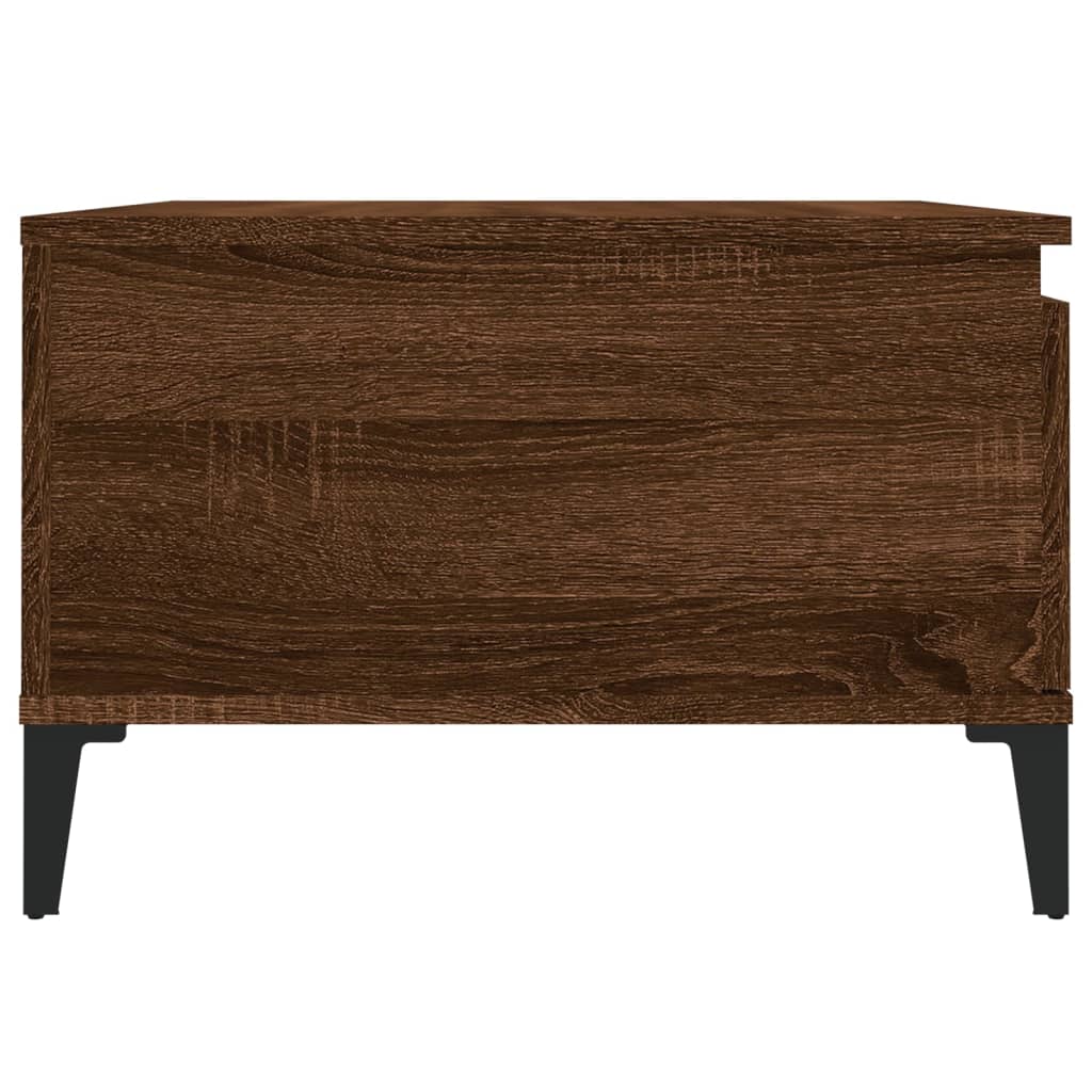 Salontafel 55X55X36,5 Cm Bewerkt Hout