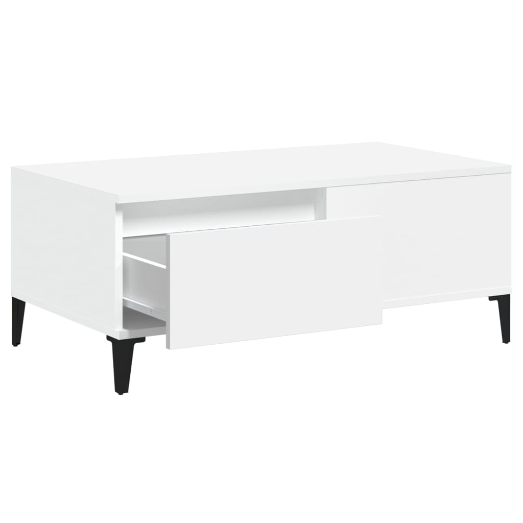 Salontafel 90X50X36,5 Cm Bewerkt Hout