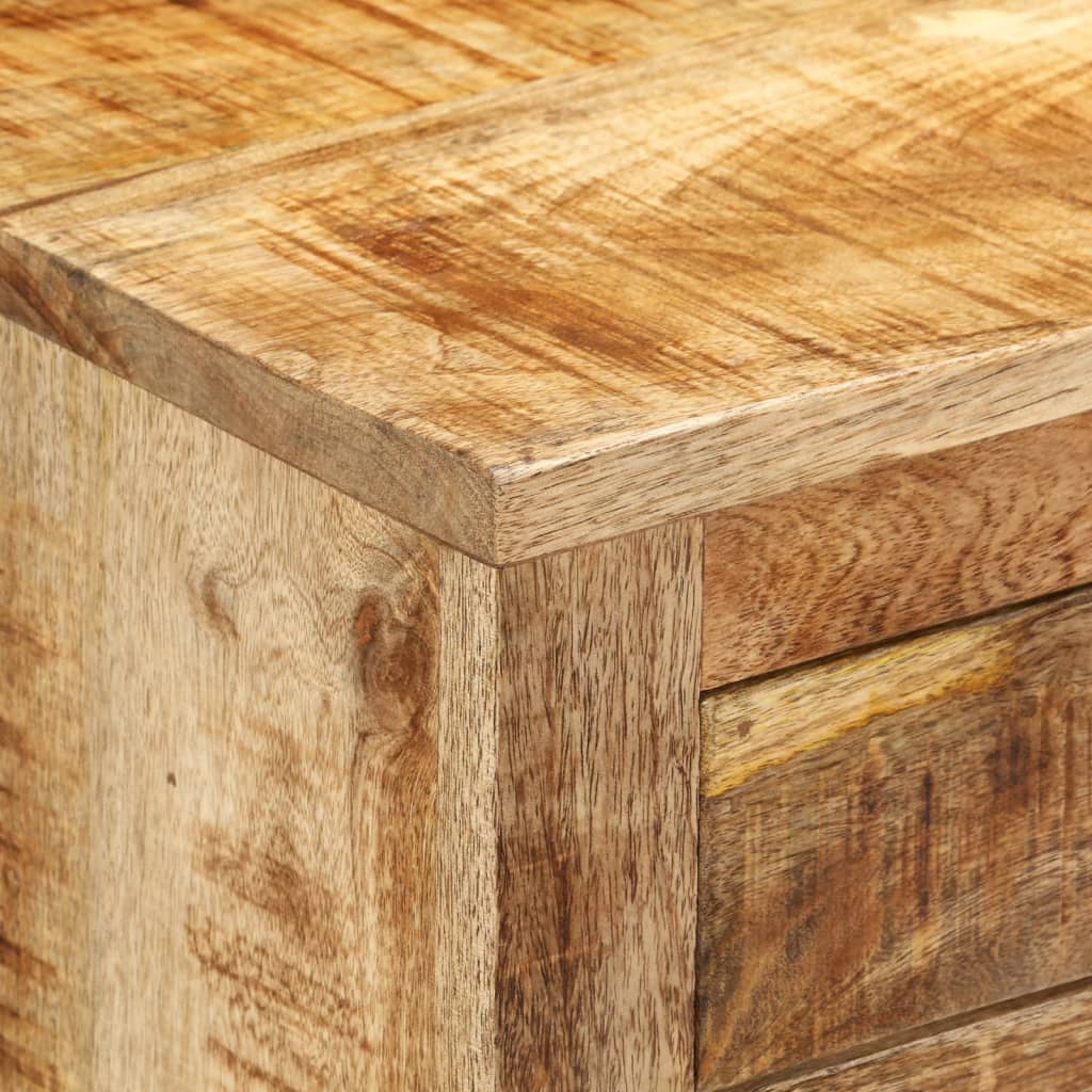 Dressoir 80X30X Massief Ruw Mangohout