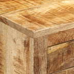 Dressoir 80X30X Massief Ruw Mangohout