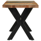 Eettafel 140X70X75 Cm Massief Gerecycled Hout
