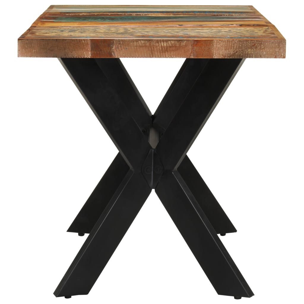 Eettafel 140X70X75 Cm Massief Gerecycled Hout