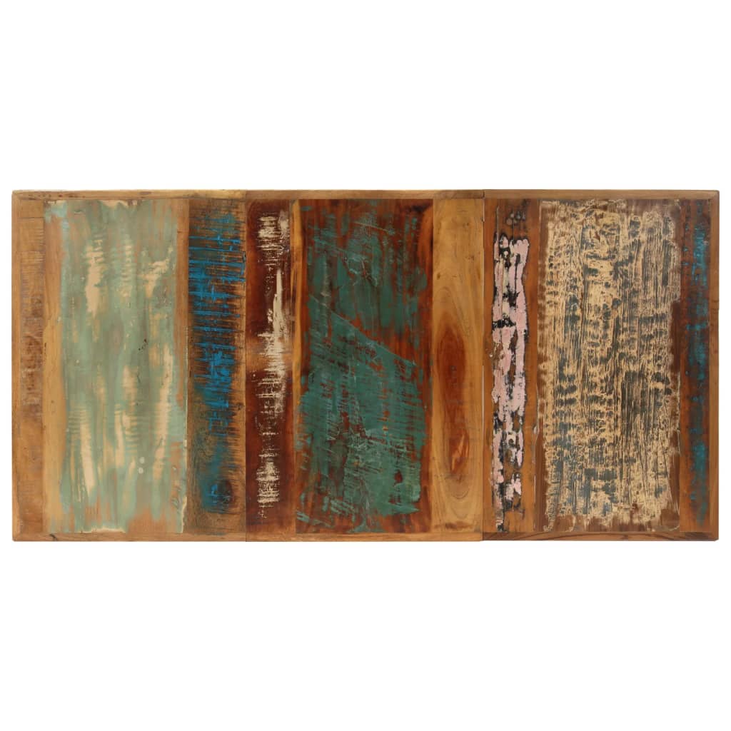 Eettafel 140X70X75 Cm Massief Gerecycled Hout