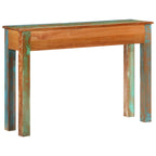 Wandtafel 110X30X75 Cm Massief Gerecycled Hout