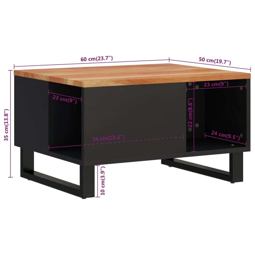 Salontafel Massief Acaciahout